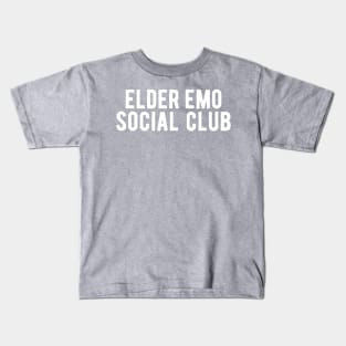 Elder Emo Social Club Kids T-Shirt